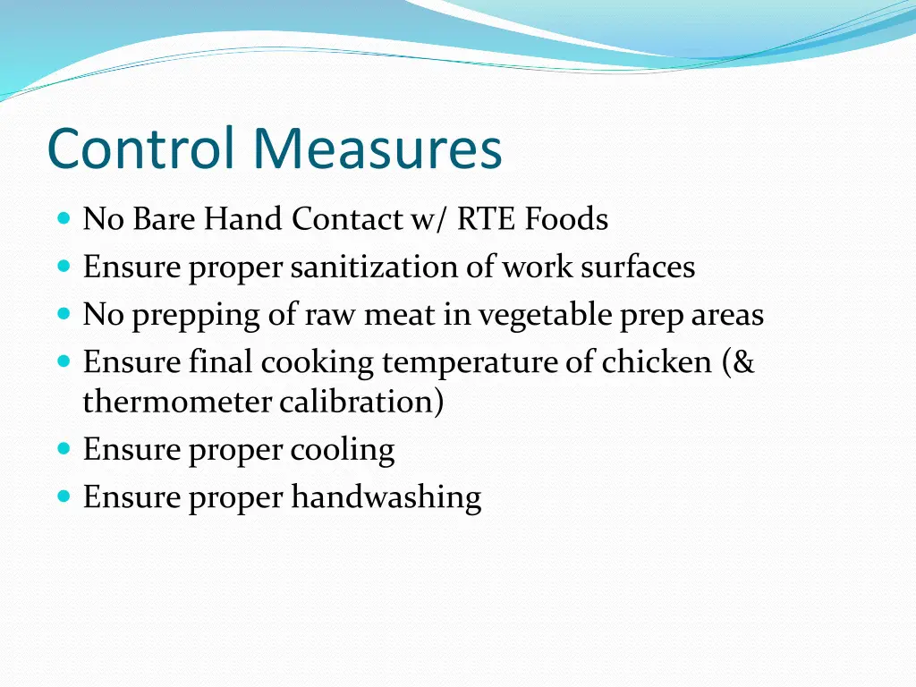 control measures