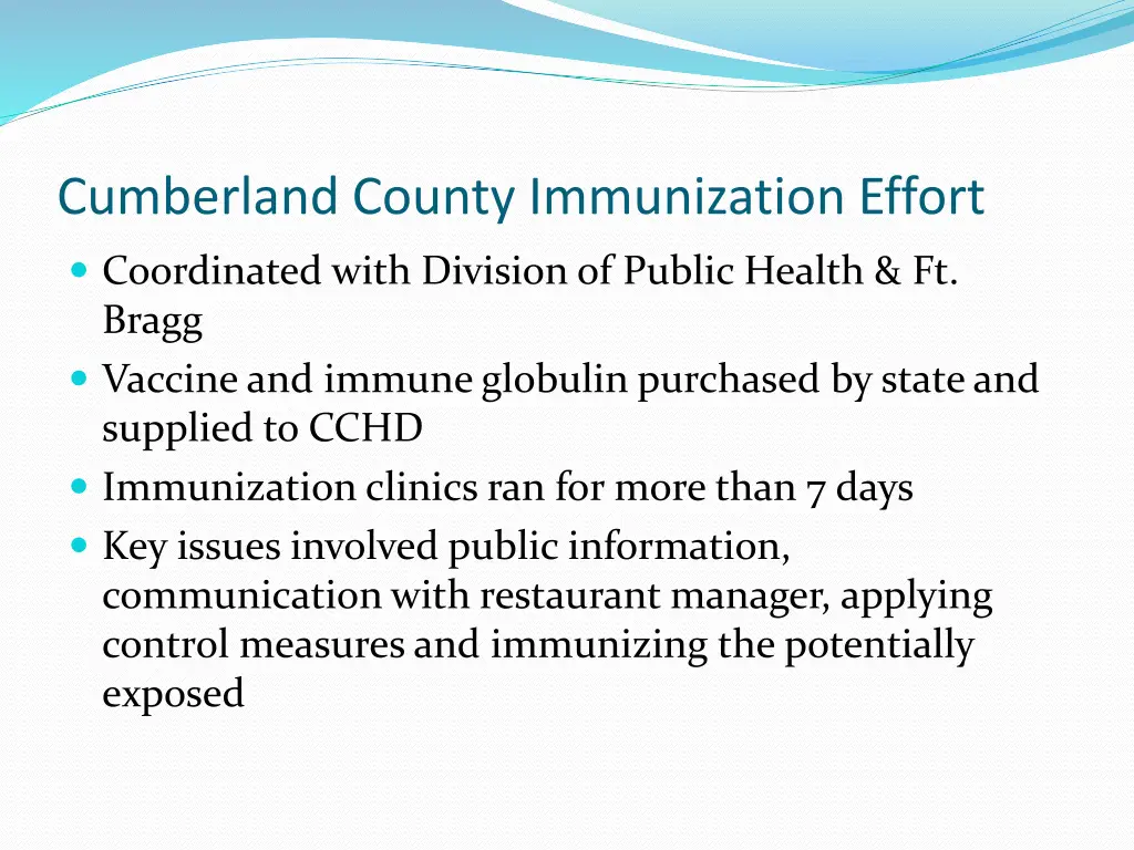 cumberland county immunization effort