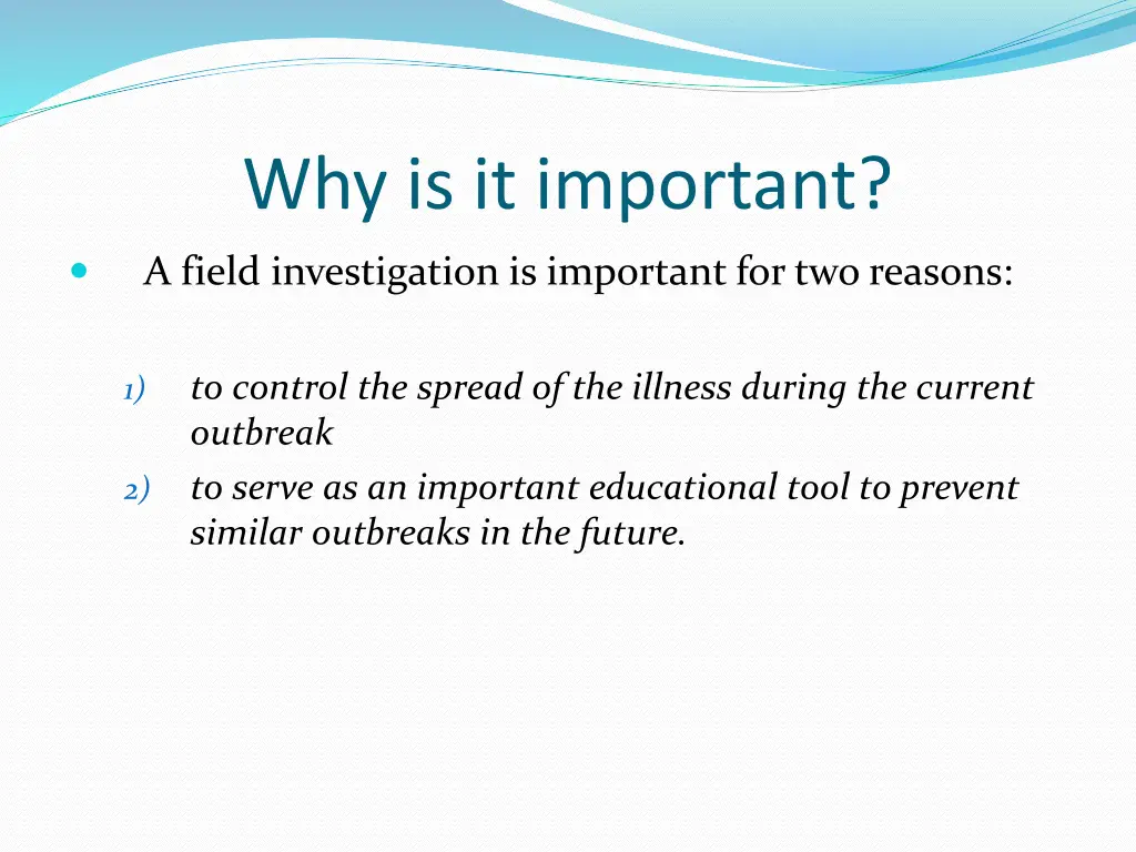 why is it important