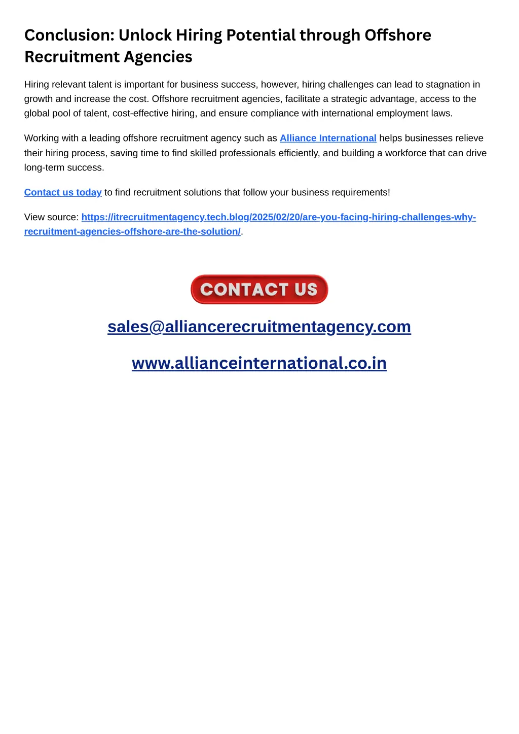 conclusion unlock hiring potential through