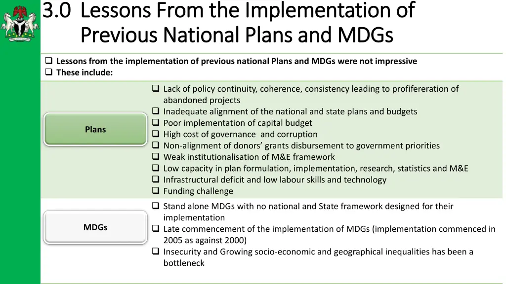 3 0 3 0 lessons from the implementation