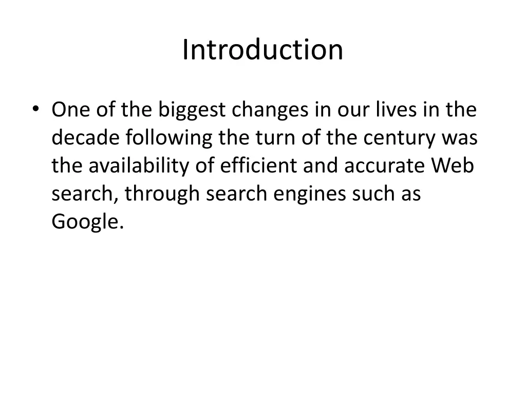 introduction