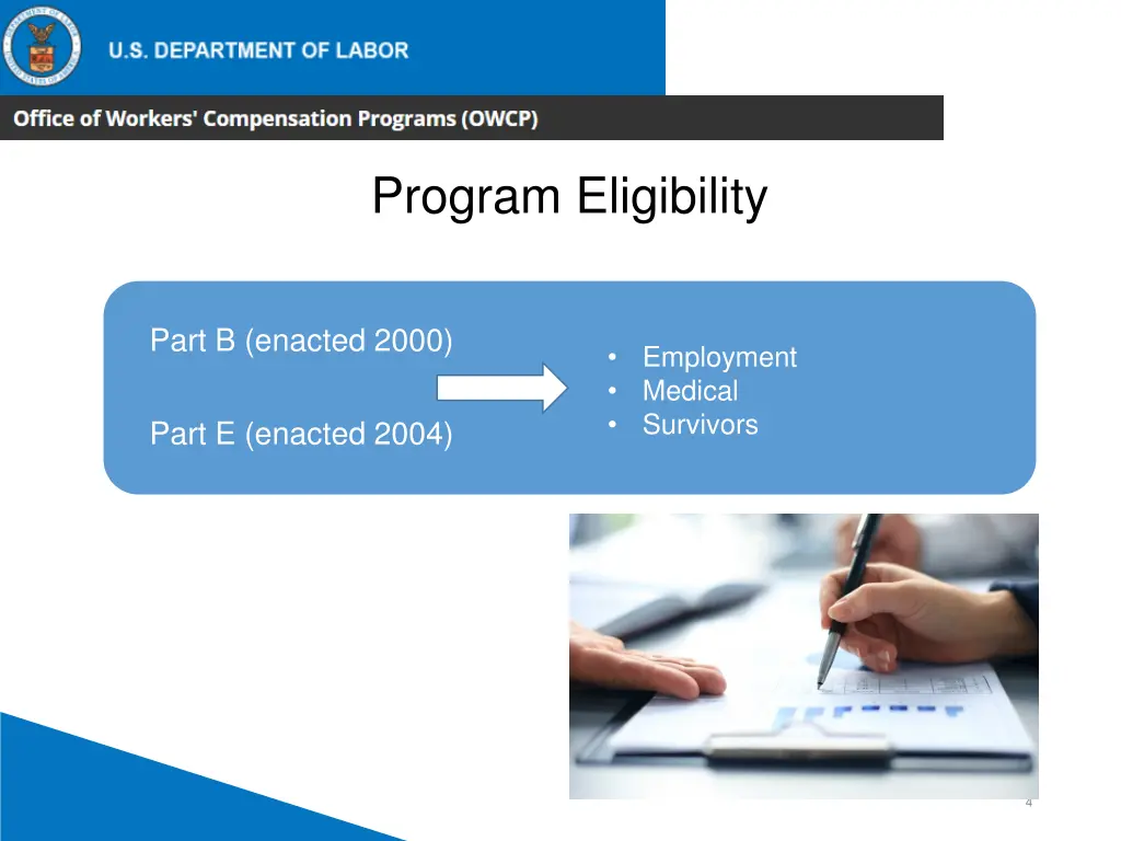 program eligibility