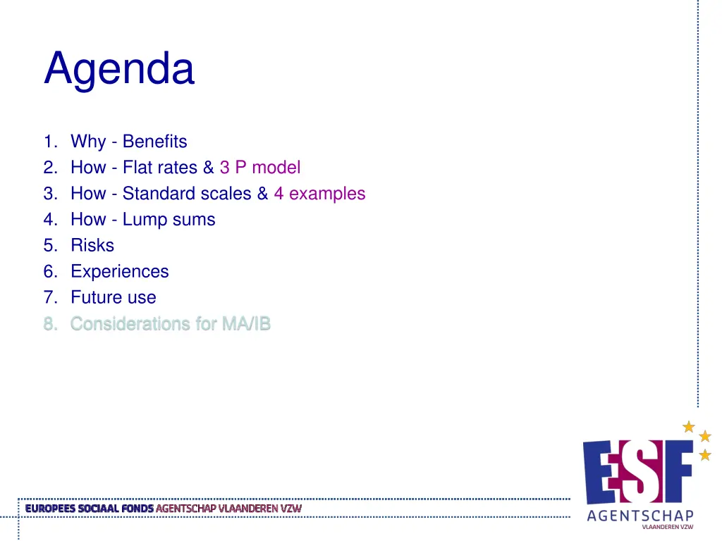 agenda 7