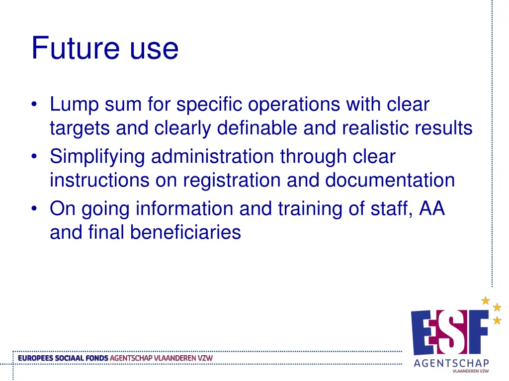 future use 1