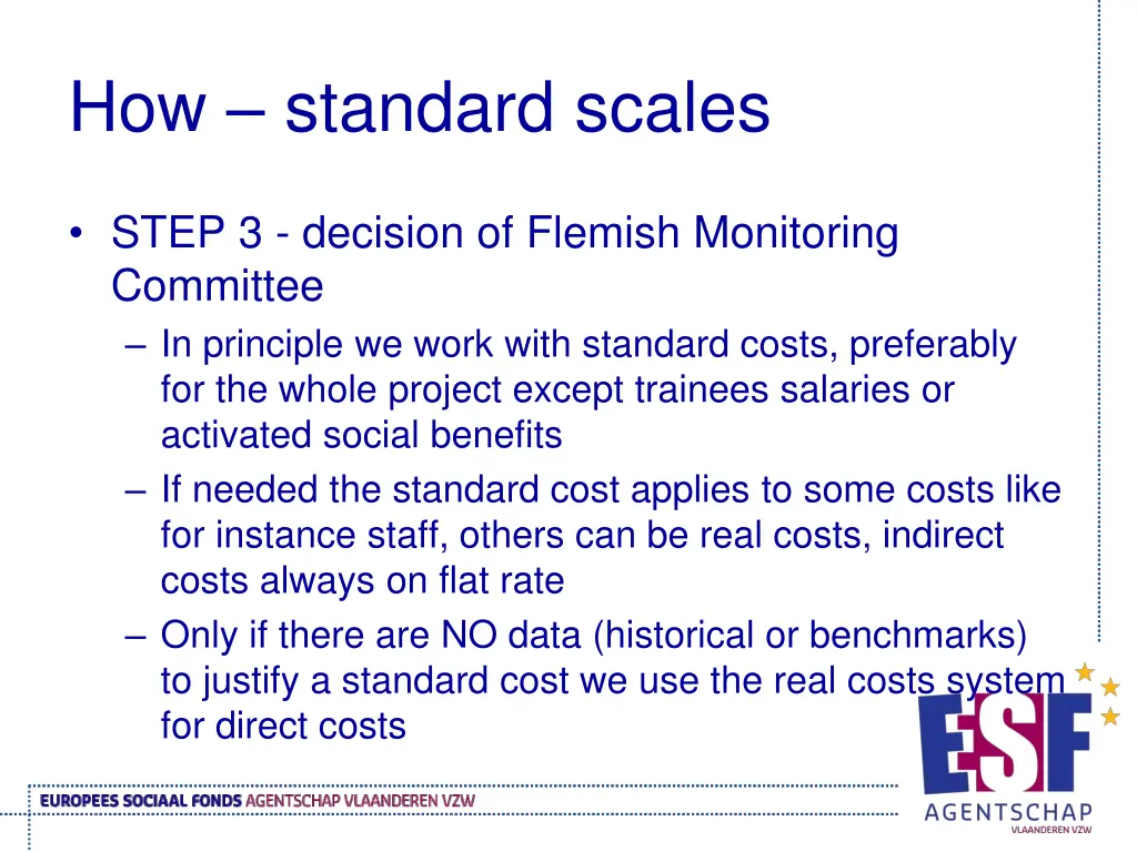 how standard scales