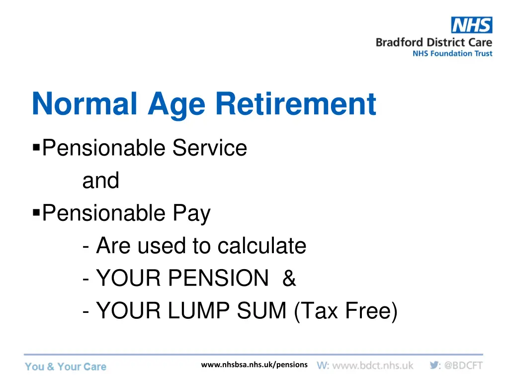 normal age retirement