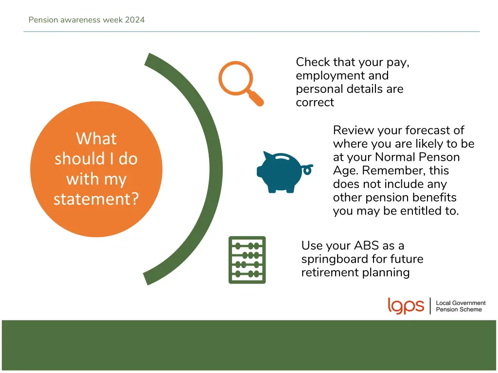 pension awareness week 2024 25