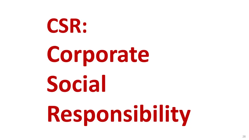 csr corporate social responsibility