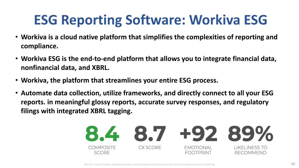 esg reporting software workiva esg