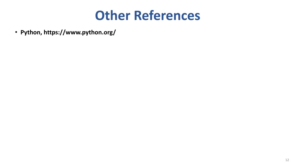 other references