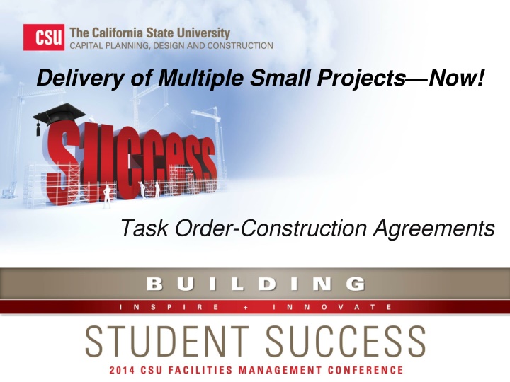 delivery of multiple small projects now