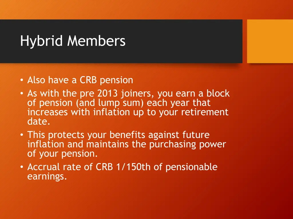 hybrid members 1
