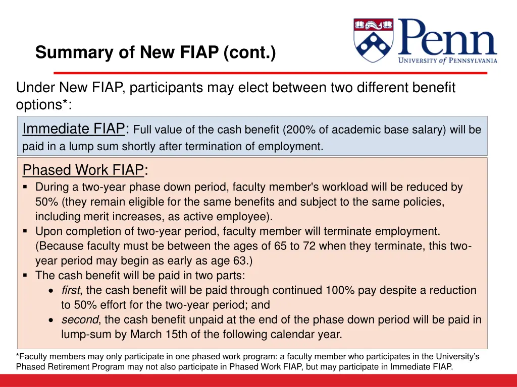 summary of new fiap cont