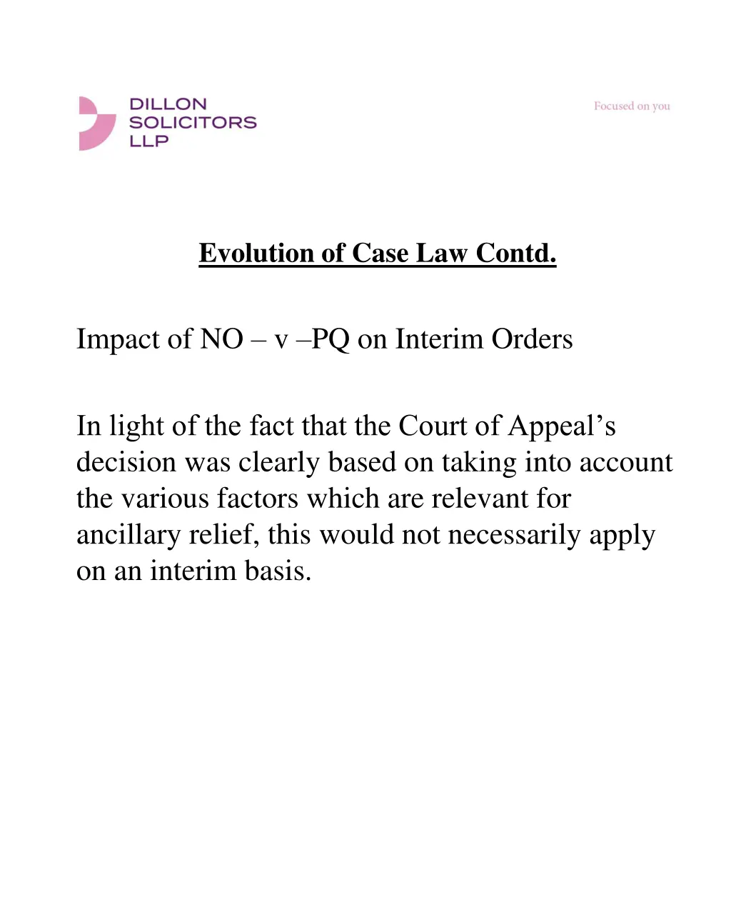 evolution of case law contd 7