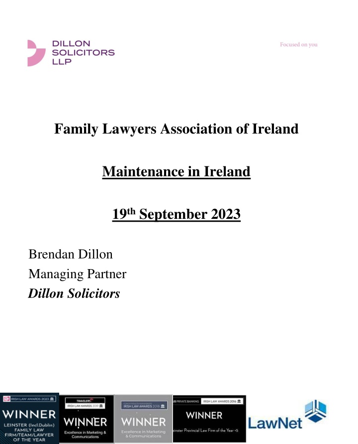 family lawyers association of ireland