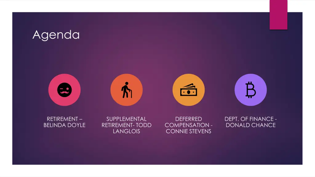 agenda