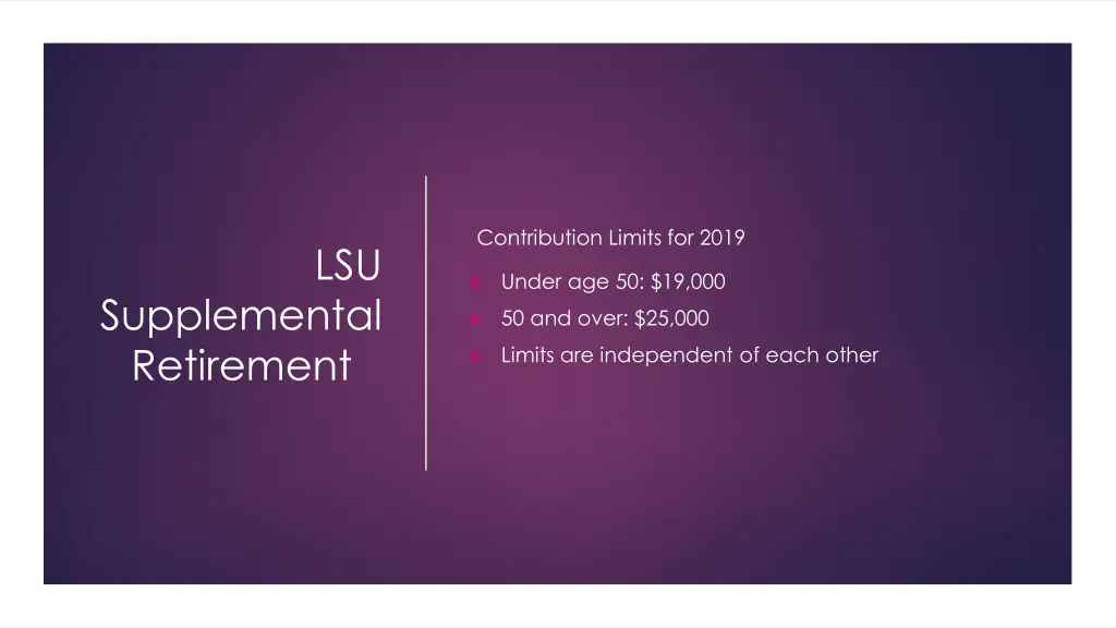 contribution limits for 2019