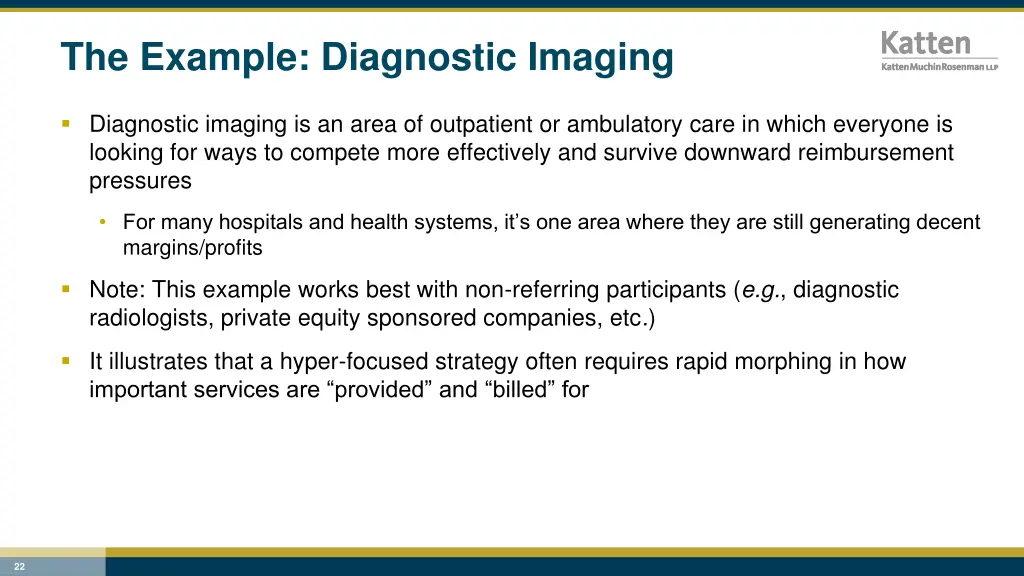 the example diagnostic imaging