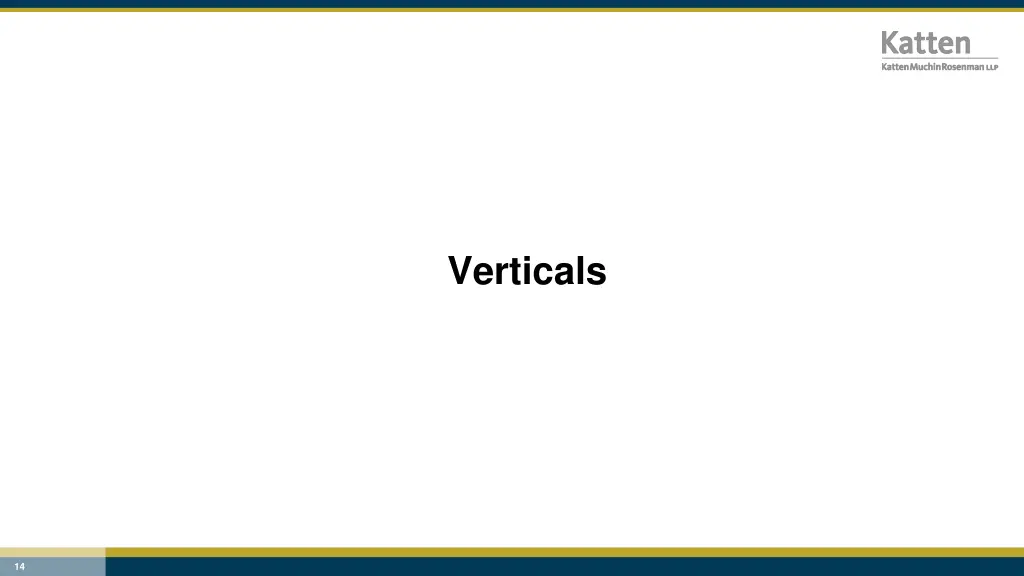 verticals
