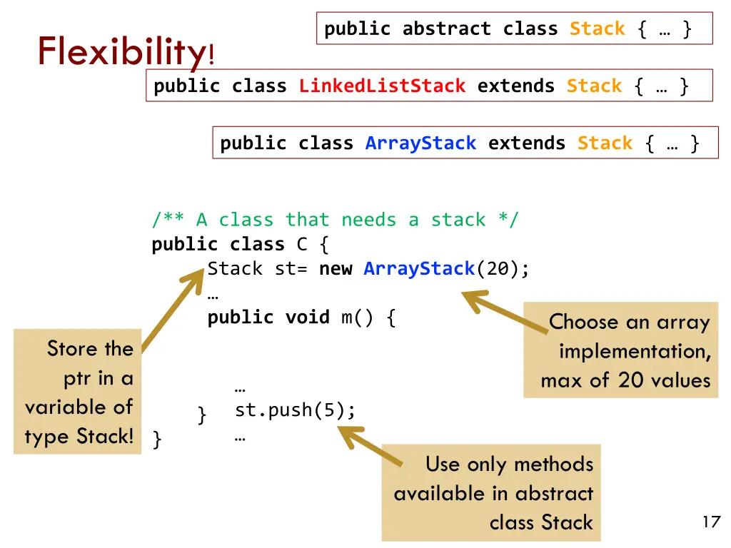 public abstract class stack