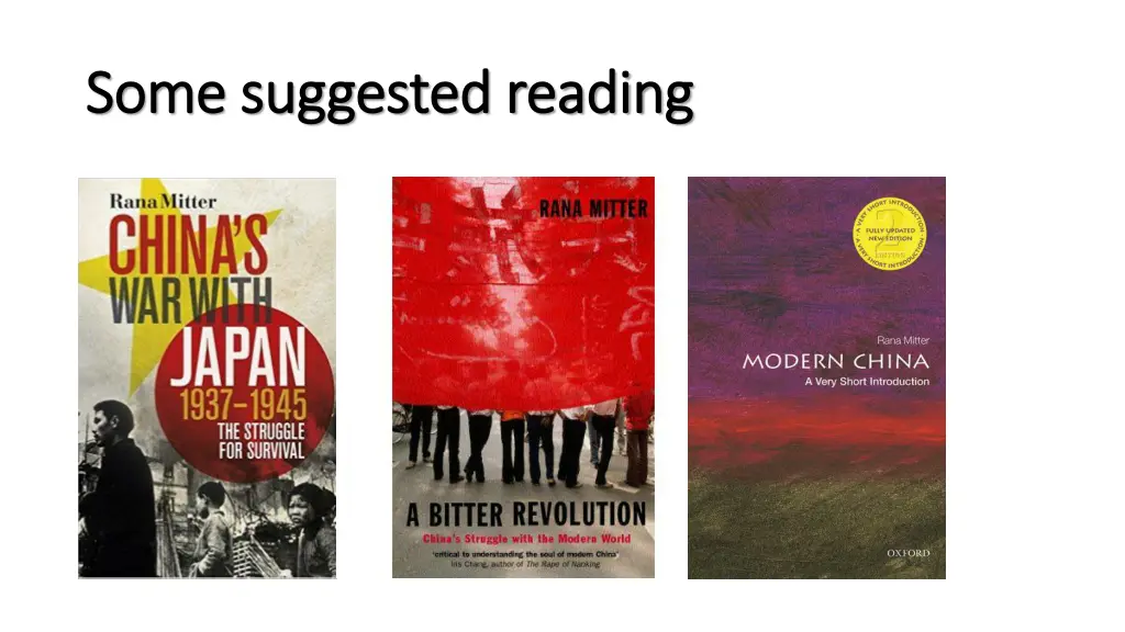 some suggested reading some suggested reading