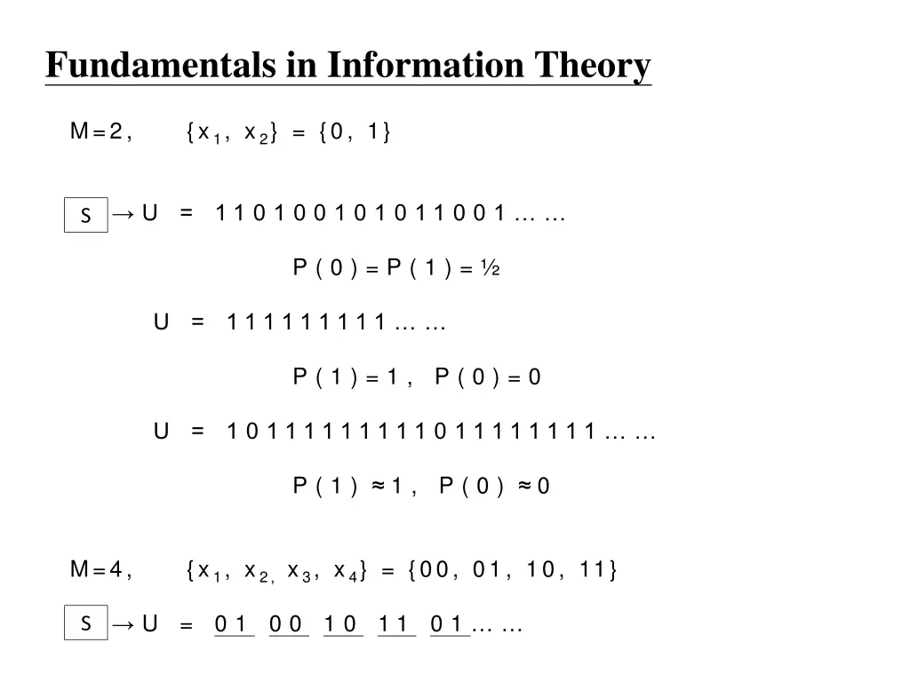 fundamentals in information theory