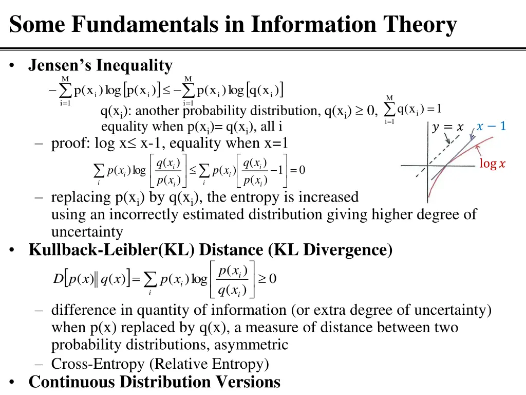 some fundamentals in information theory 1
