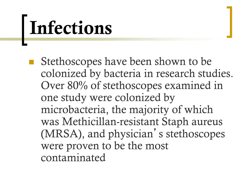 infections 1