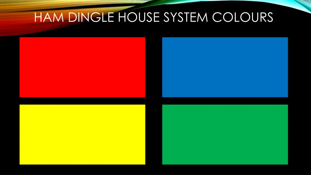 ham dingle house system colours