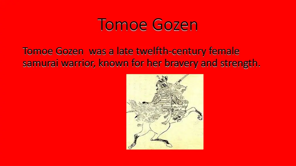 tomoe gozen