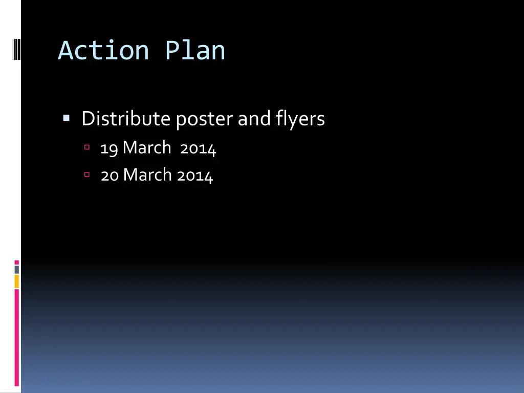 action plan 1