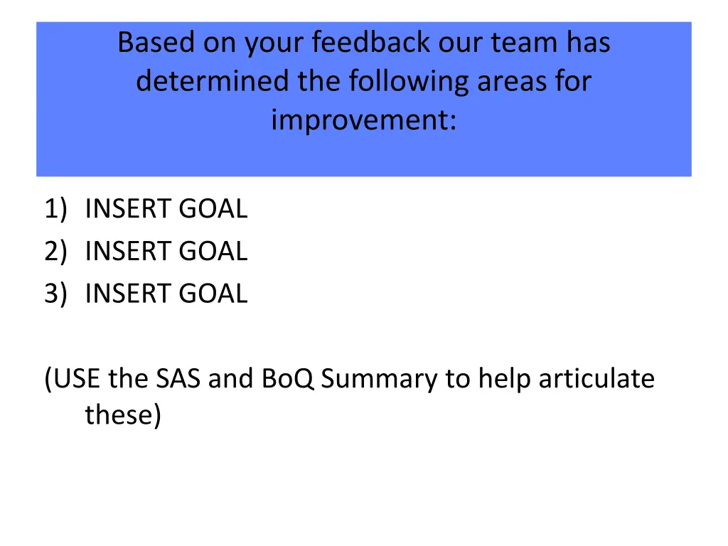 based on your feedback our team has determined