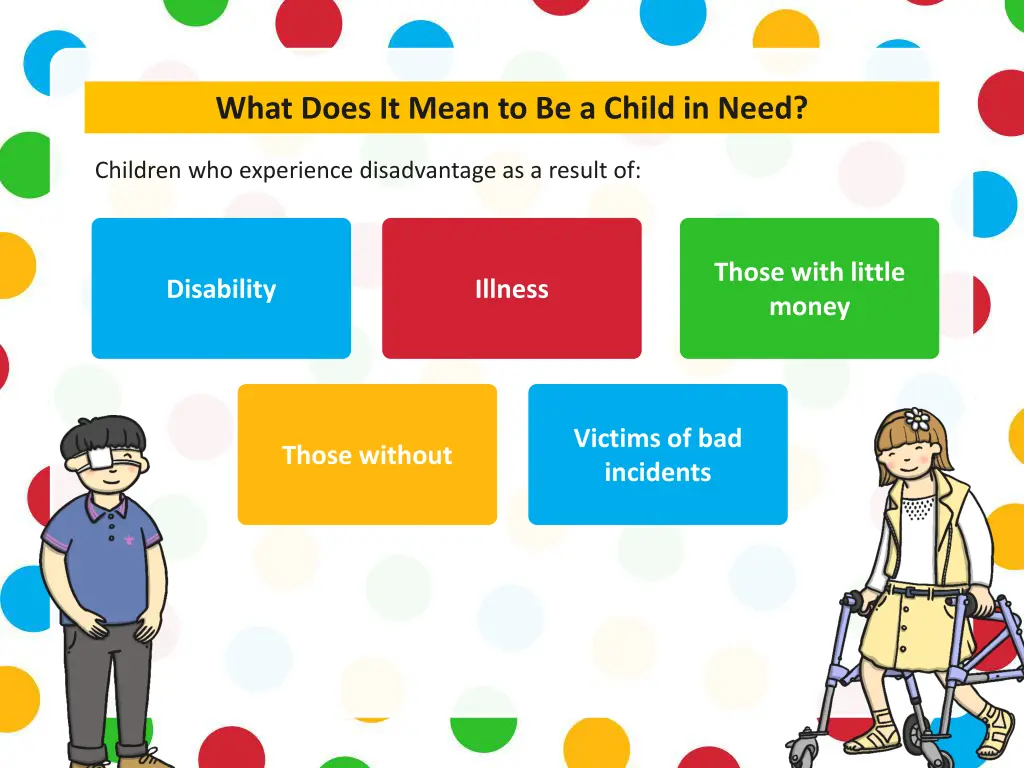 what does it mean to be a child in need