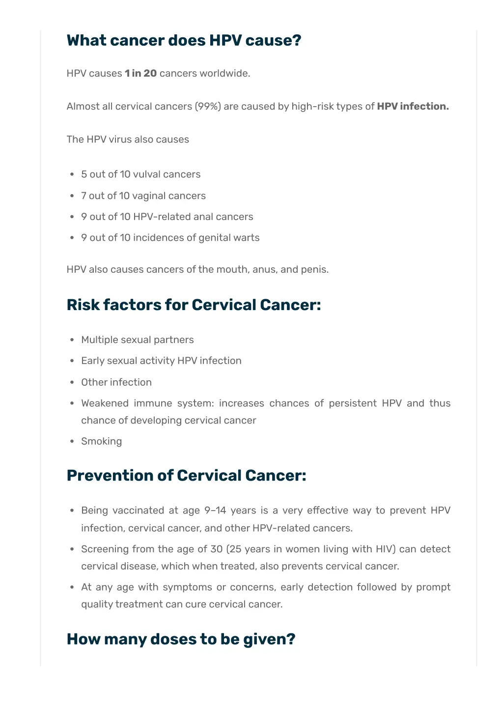 what cancer does hpv cause