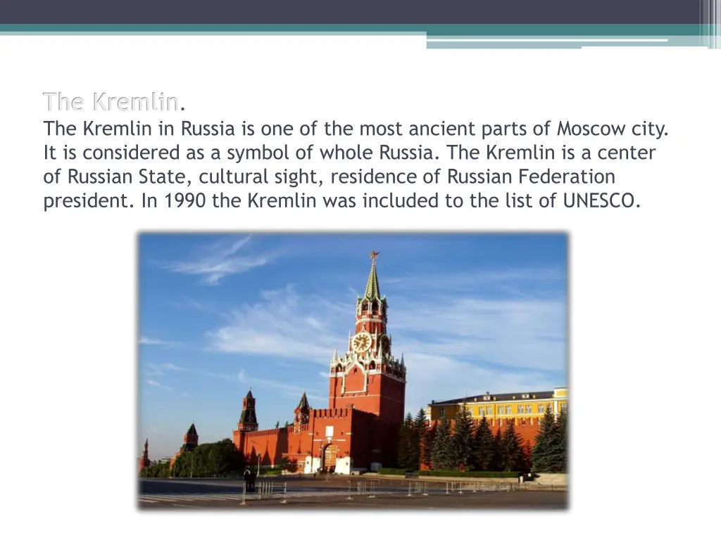 the kremlin the kremlin in russia