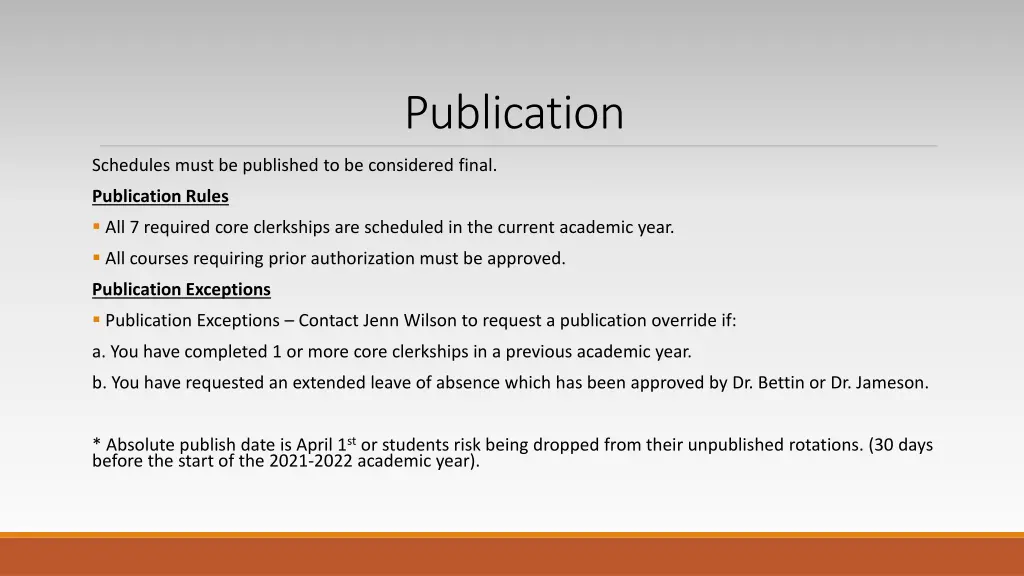 publication