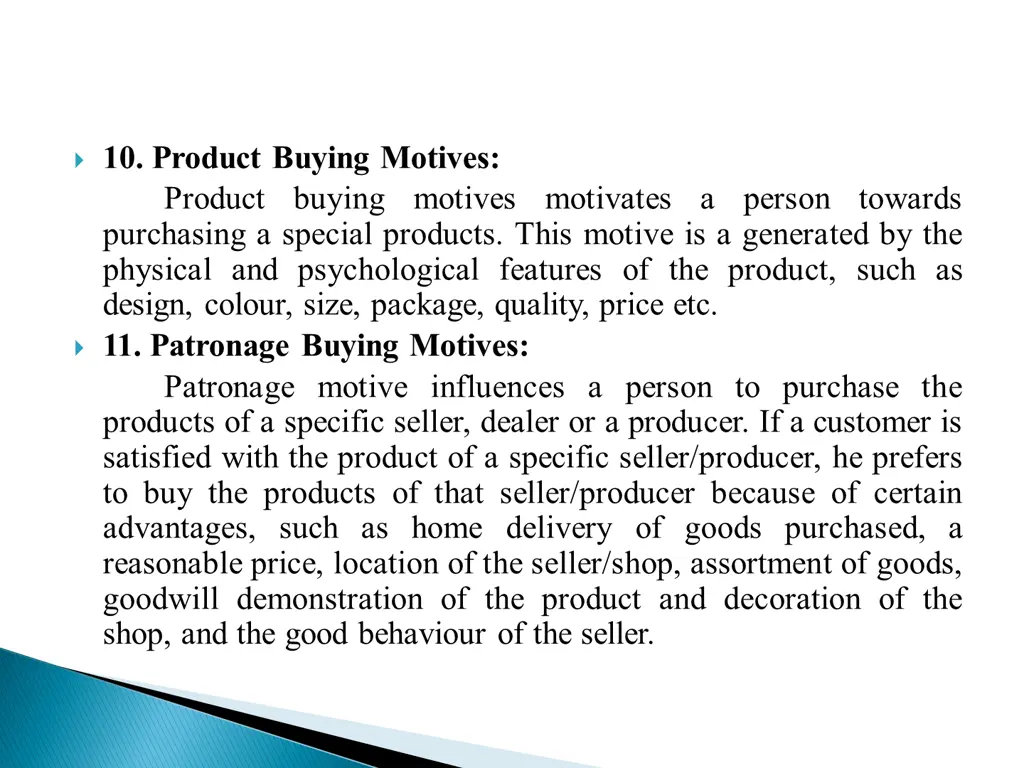 10 product buying motives product buying motives