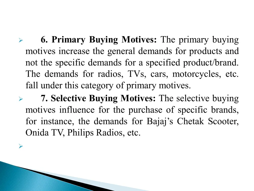 6 primary buying motives the primary buying