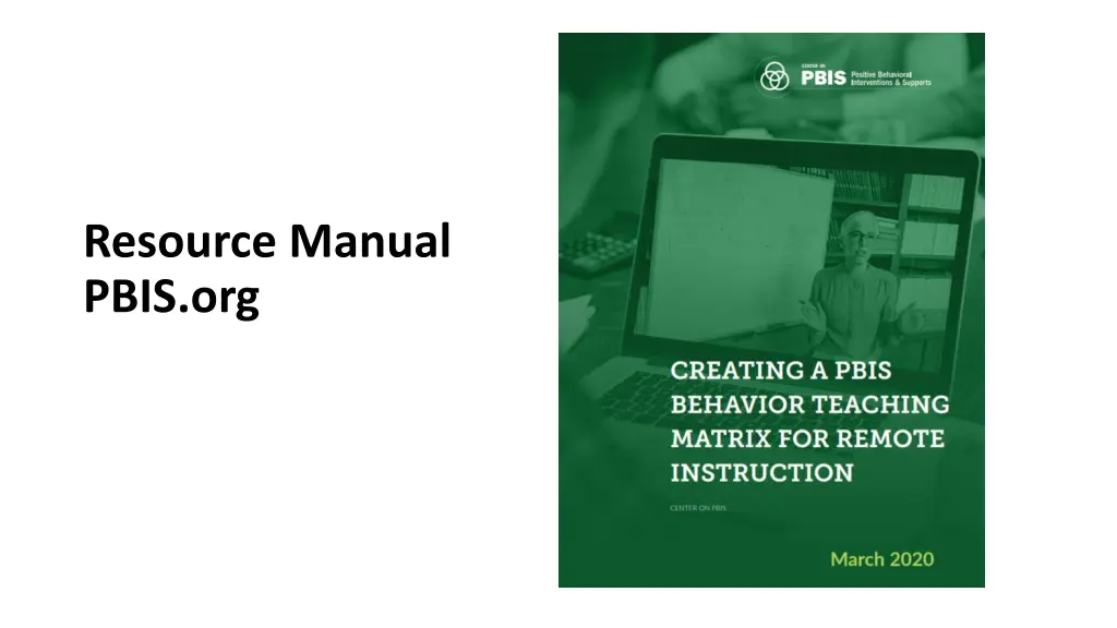 resource manual pbis org