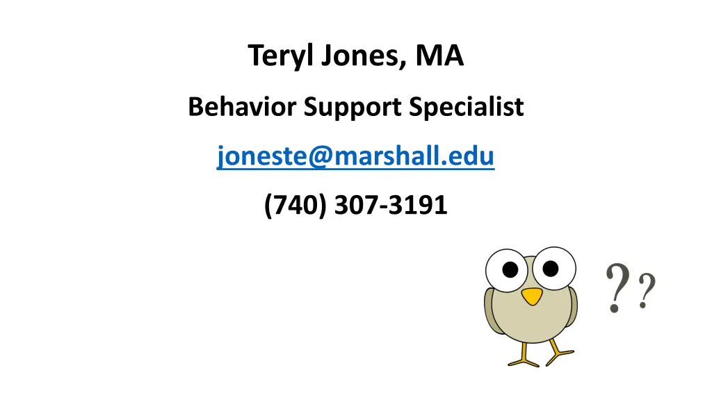 teryl jones ma