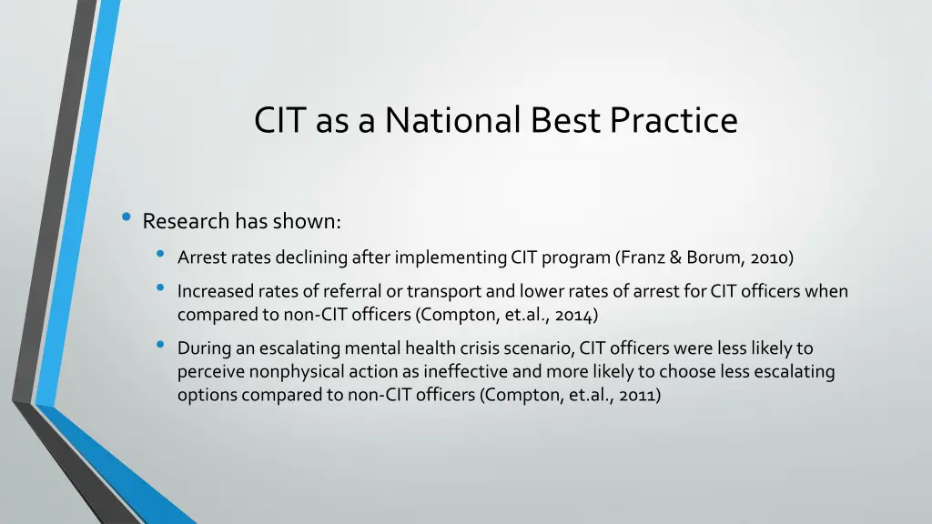 cit as a national best practice