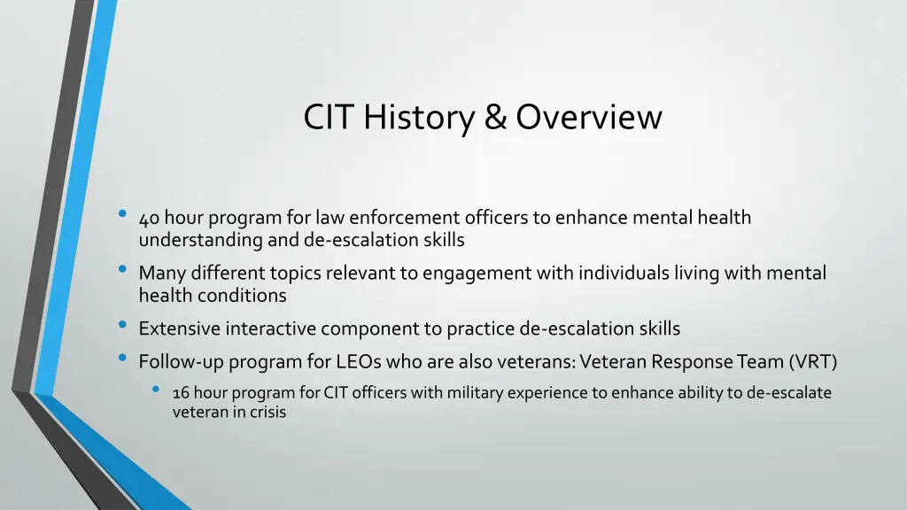 cit history overview 1