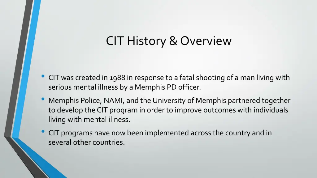 cit history overview