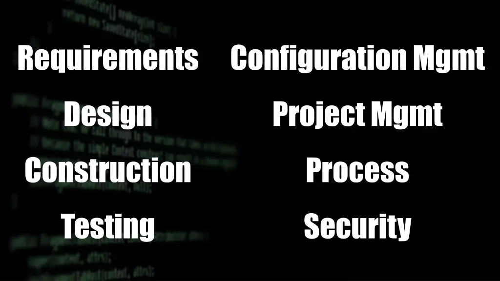 requirements