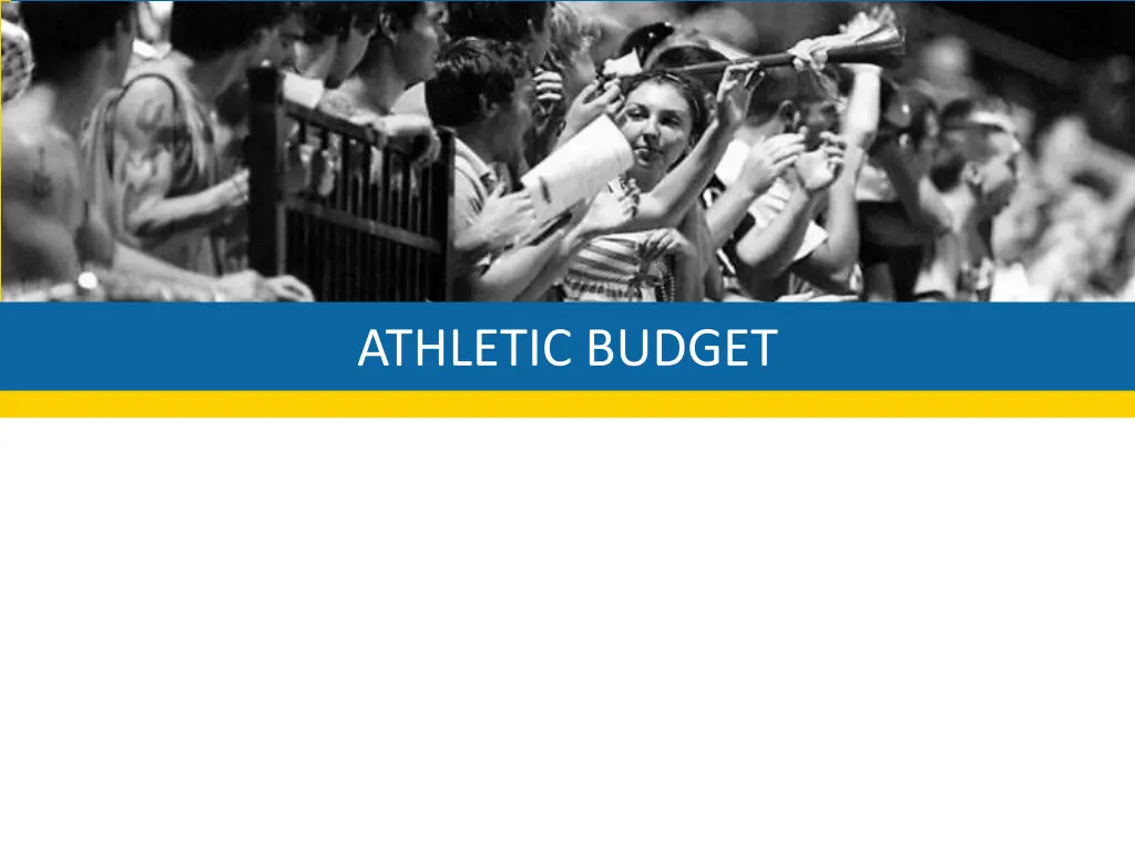 athletic budget