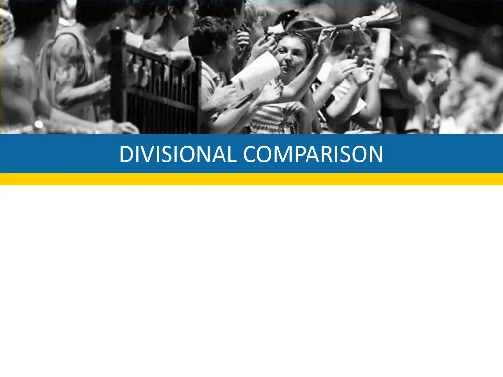 divisional comparison