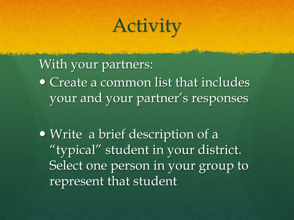 activity 1
