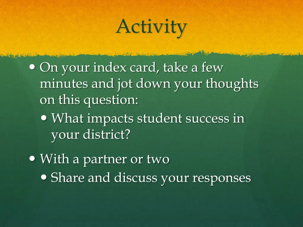 activity