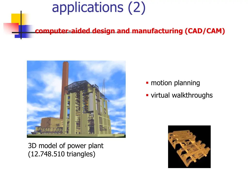 computational geometry applications 2